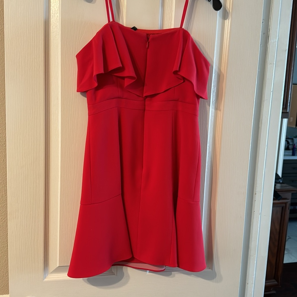Red BCBG fit and fare mini dress - Picture 3 of 3